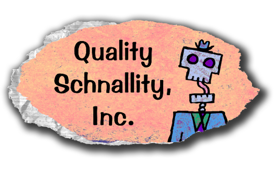 Logo of Quality Schnallity Inc., featuring a modern design with the company name prominently displayed.
